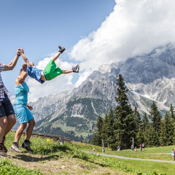 Familienwanderung in der Region Hochkönig